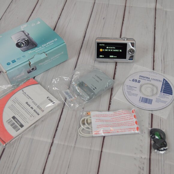 Canon PowerShot SD4500 IS Digital ELPH Tested Works Lens Closure Issue READ - Picture 8 of 8